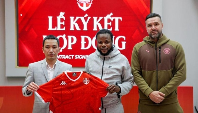 Hải Phòng FC chiêu mộ tiền đạo Ronaldo Fletcher cùng bộ đôi tân binh cho lượt về V-League