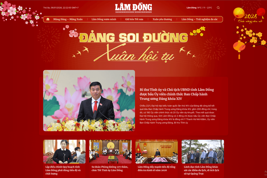 Ra mắt Chuyên trang đặc biệt Xuân Bính Ngọ - 2026: Đảng soi đường – Xuân hội tụ