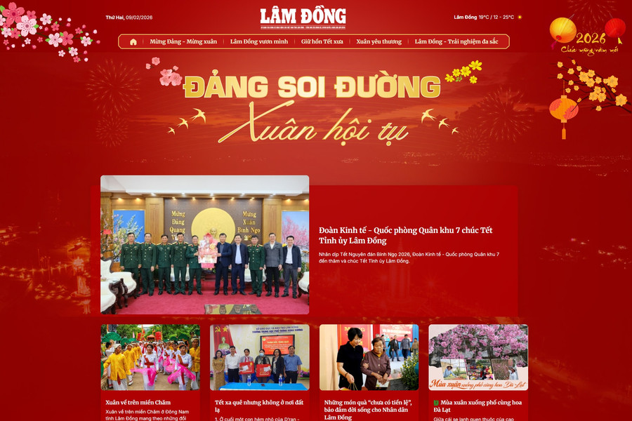 Ra mắt Chuyên trang đặc biệt Xuân Bính Ngọ - 2026: Đảng soi đường – Xuân hội tụ