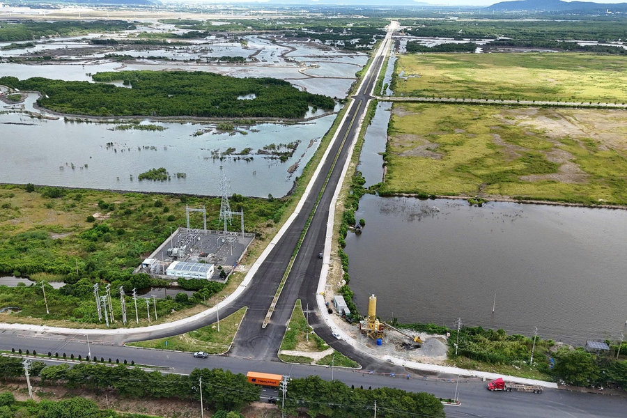 Bà Rịa - Vũng Tàu: Sắp hoàn thành hai tuyến đường hơn 5.000 tỷ nối cảng Cái Mép - Thị Vải