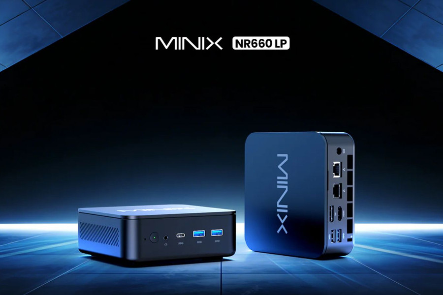 Minix trình làng mini-PC AMD mới: Lưu trữ tối đa 8TB trong thiết kế siêu nhỏ gọn