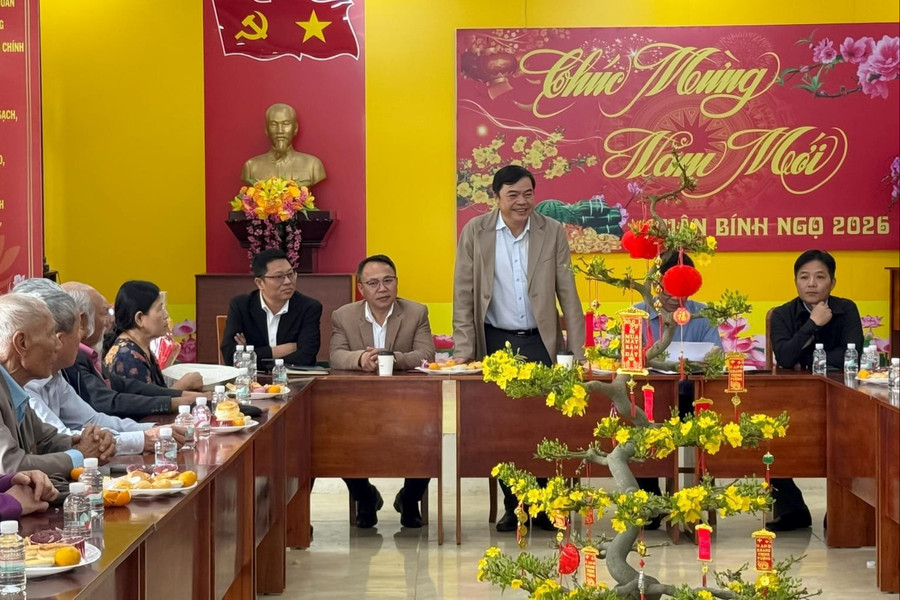 Phường Xuân Hương – Đà Lạt thăm, tặng quà Tết Bính Ngọ 2026 các địa phương