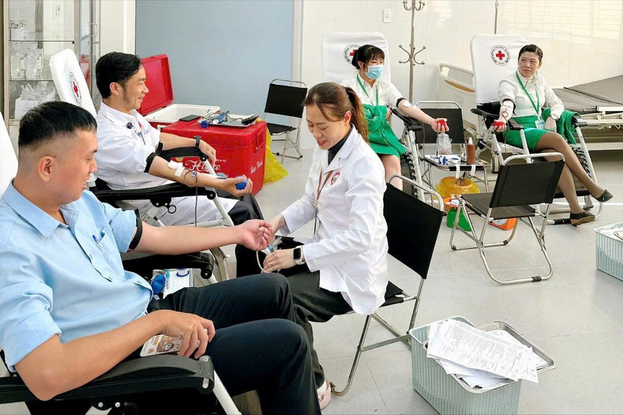 Bệnh viện Đa khoa Lâm Đồng huy động 140 đơn vị máu dự trữ dịp Tết