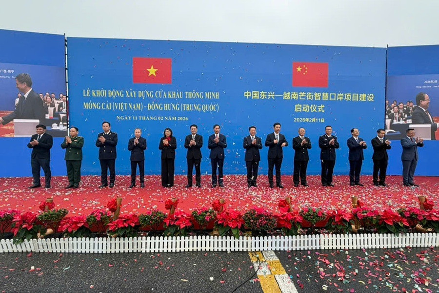 Việt Nam - Trung Quốc xây dựng cửa khẩu thông minh Móng Cái: Vận hành 24/7 bằng công nghệ AI
