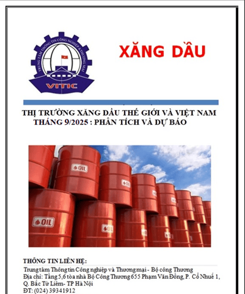 Giá xăng dầu thế giới tháng 9/2025 biến động đan xen và dự báo thị trường tháng 10