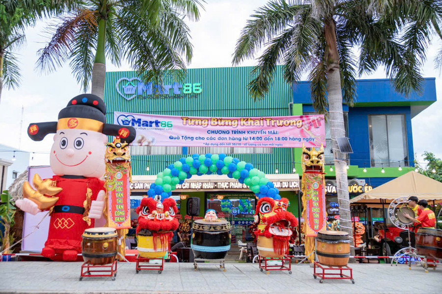 Mart 86 cửa hàng tiện lợi 24/7 lần đầu ra mắt tại Phan Thiết