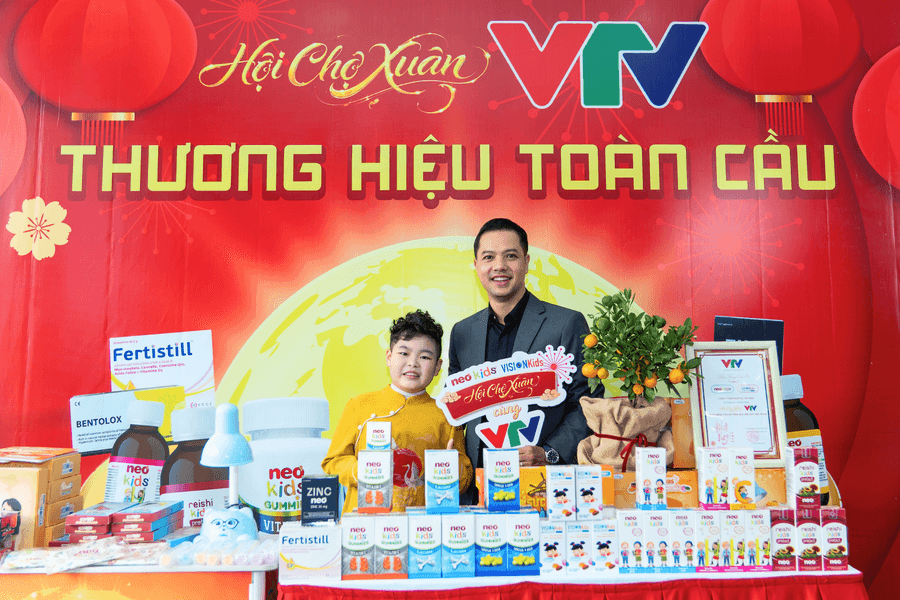 Neo Kids và Vision Kids đồng hành cùng Hội chợ Xuân VTV 2026: Kết nối và phát triển bền vững