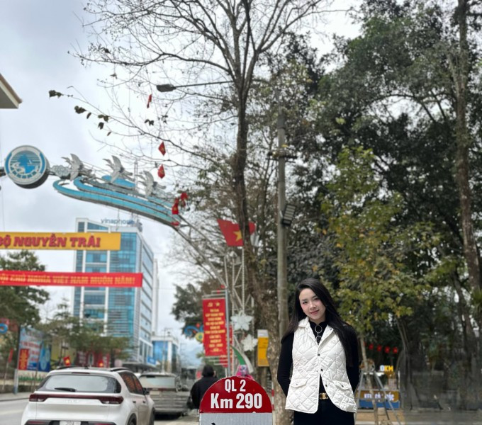 Thúy An và hành trình xuyên Việt 2.000 km cùng gia đình trước Tết Bính Ngọ