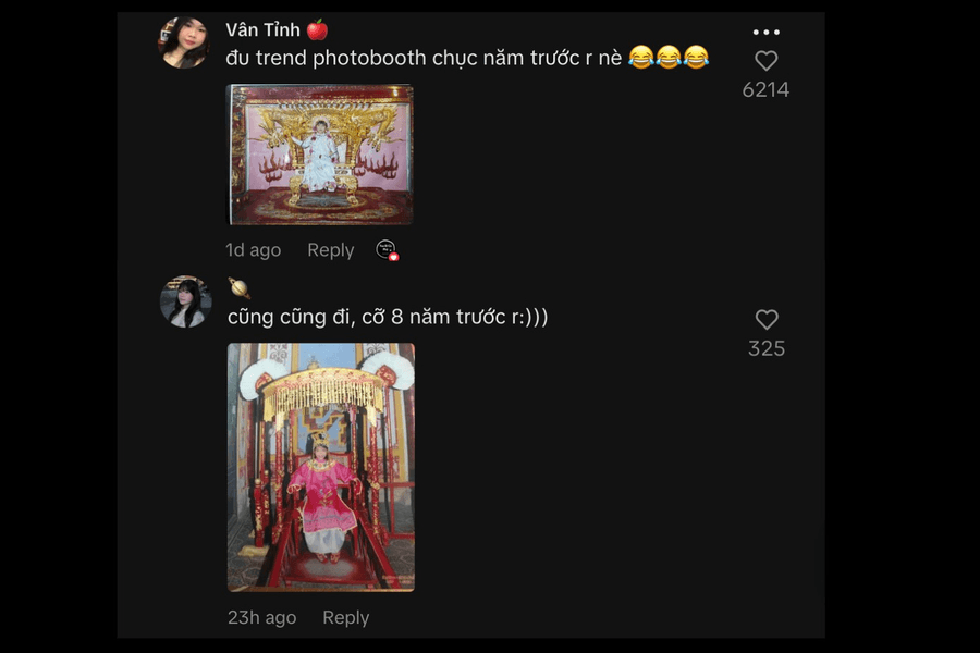Suối Tiên: Trải nghiệm hóa thân vua chúa tại photobooth phong cách Cung đình Huế
