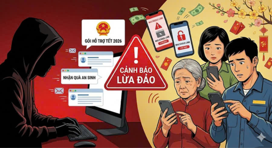 Cảnh giác các thủ đoạn lừa đảo không gian mạng phổ biến trong dịp Tết Nguyên đán