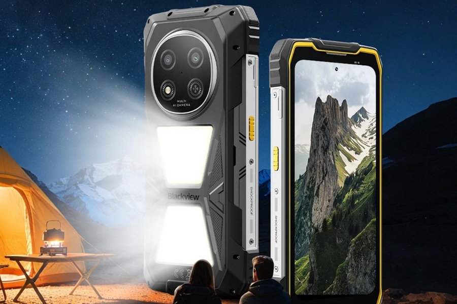 Blackview Rock 2 Pro ra mắt: Smartphone pin 15,000 mAh, tích hợp đèn LED siêu sáng