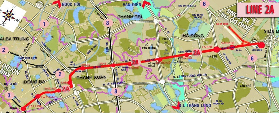 Hà Nội dự kiến chi hơn 1,5 tỷ USD nối dài tuyến metro Cát Linh - Hà Đông thêm 20km