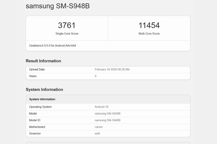 Galaxy S26 Ultra lộ điểm benchmark: Áp đảo iPhone 17 Pro Max về hiệu năng đa nhân