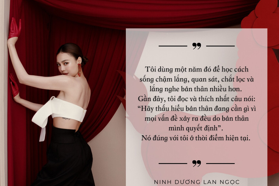 Ninh Dương Lan Ngọc: Sống chậm để đi xa và tâm thế đón năm tuổi Bính Ngọ 2026