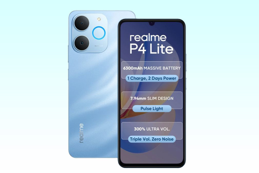 realme P4 Lite 4G ra mắt: Pin 6.300mAh và độ bền chuẩn quân đội giá từ 2,85 triệu đồng