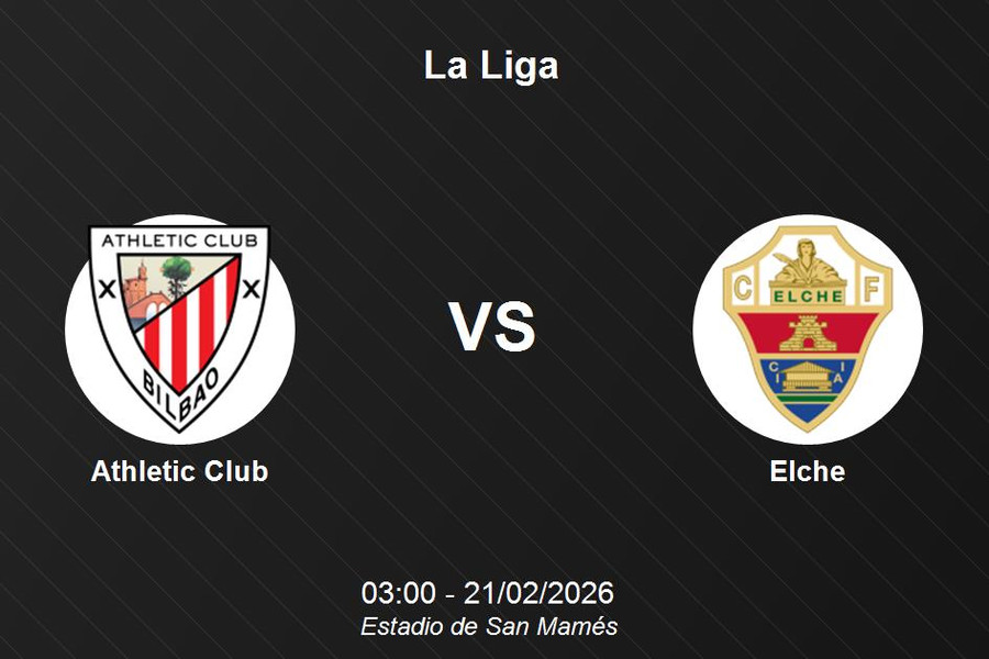 Nhận định Athletic Club vs Elche - Cuộc đối đầu then chốt tại Estadio de San Mamés