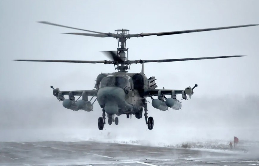 Trực thăng Ka-52M Nga tiêu diệt 25 UAV bằng đạn thông minh 30mm mới