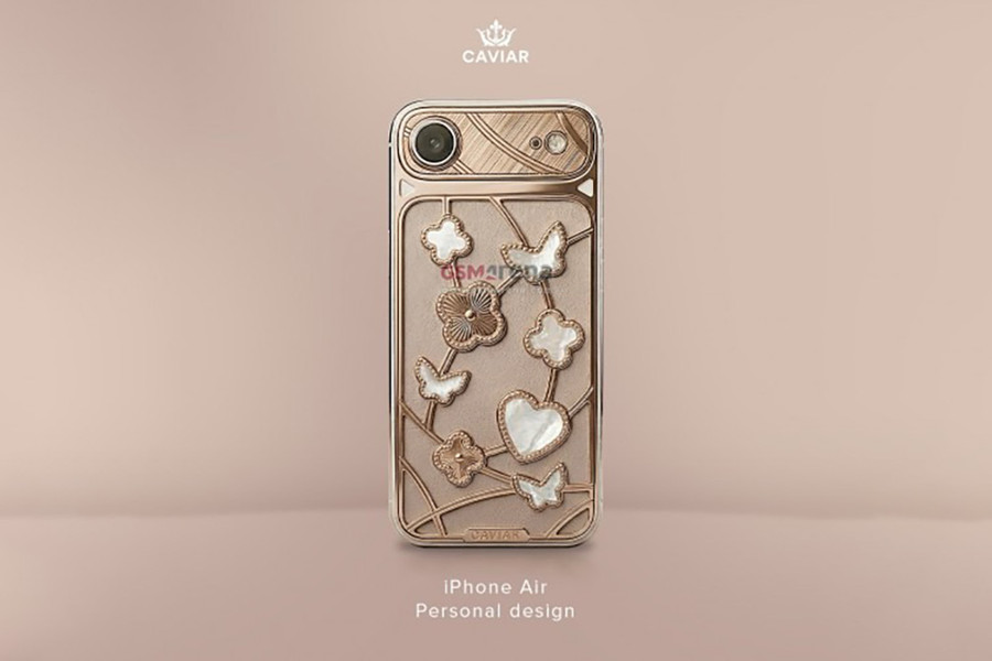 Caviar ra mắt iPhone Air độc bản khảm vàng 24k và xà cừ với mức giá hơn 290 triệu đồng