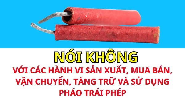 Cần chung tay ngăn chặn tình trạng đốt, tự chế pháo nổ