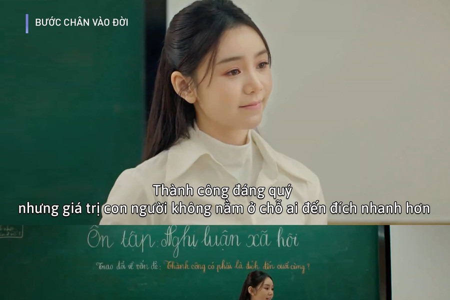 Bước chân vào đời tập 1: Chuyện tình nhẹ nhàng của cô giáo Thương và vị khách đặc biệt