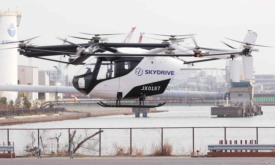 SkyDrive SD-05: Ô tô bay Nhật Bản chính thức cất cánh thử nghiệm tại Tokyo
