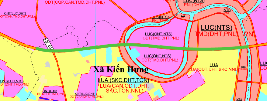 Quy hoạch đường mới tại xã Kiến Hưng TP Hải Phòng: Chi tiết tuyến đường 4km bắc qua sông Đa Độ