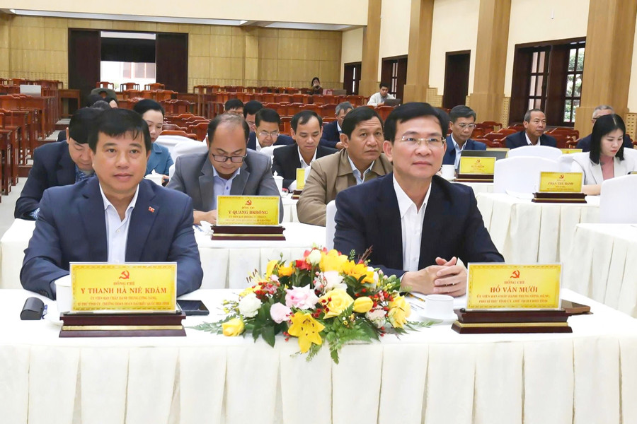 Lâm Đồng dự Hội nghị trực tuyến toàn quốc triển khai công tác bầu cử