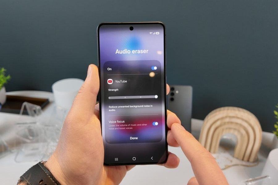 Samsung Galaxy S26 nâng cấp Audio Eraser: Xóa tiếng ồn trực tiếp trên YouTube và Netflix