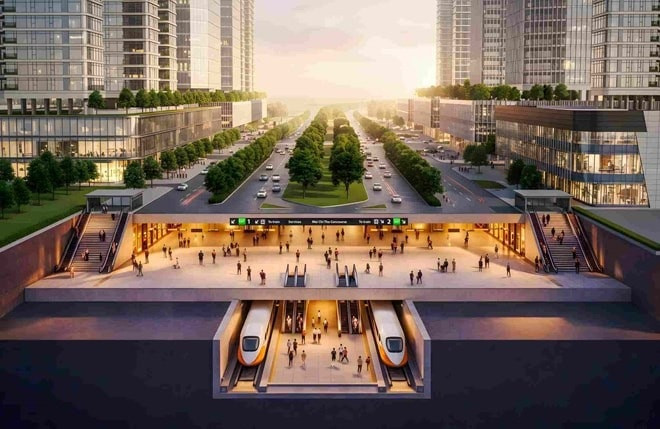 TP.HCM khởi công tuyến metro Bến Thành - Thủ Thiêm trước ngày 20/4