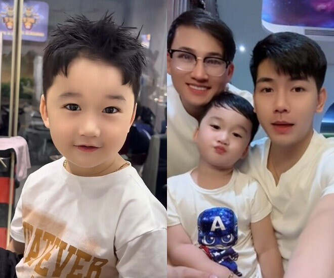 Vẻ ngoài điển trai và tố chất nghệ thuật của hai quý tử nhà Hà Trí Quang, Chi Bảo