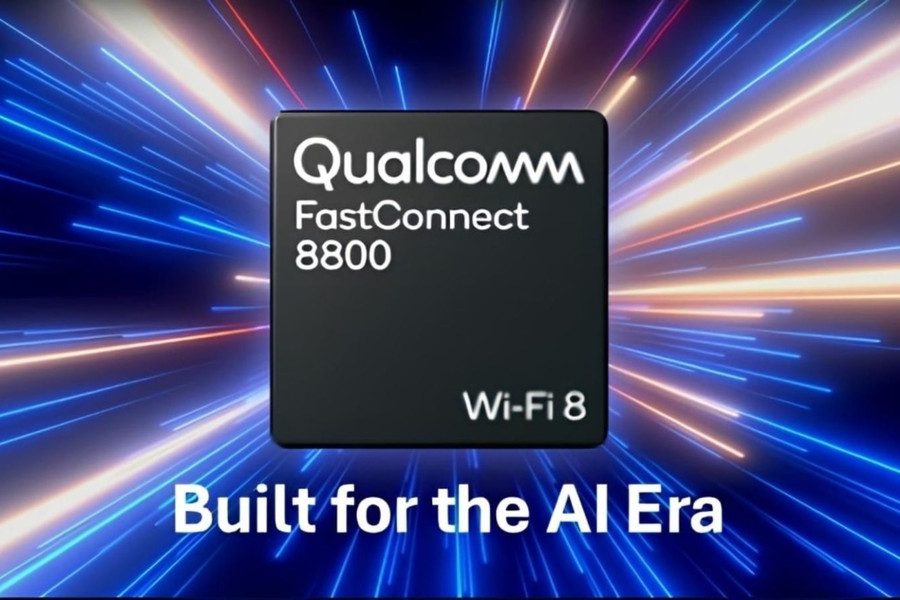 Qualcomm ra mắt FastConnect 8800: Chip Wi-Fi 8 đầu tiên đạt tốc độ 30 Gbps