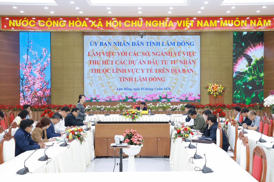 Lâm Đồng tìm giải pháp tháo gỡ vướng mắc các dự án đầu tư y tế