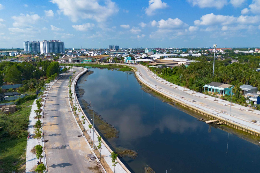 Cải tạo kênh Tham Lương - Bến Cát - rạch Nước Lên: Đạt 65% tiến độ, thông xe 35km