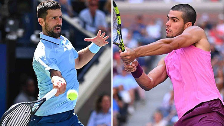 Carlos Alcaraz choáng ngợp trước kỷ lục 41 trận thắng của Novak Djokovic
