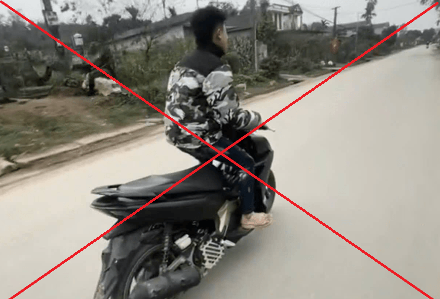 Lào Cai xử lý nghiêm thiếu niên lạng lách đánh võng và quay clip đăng TikTok câu view