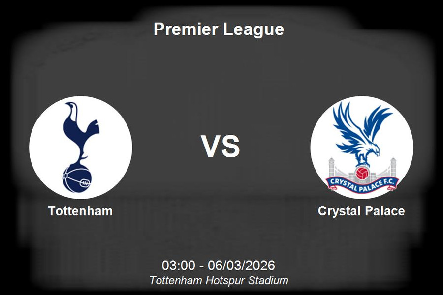 Nhận định Tottenham vs Crystal Palace - Premier League: Chủ nhà lâm nguy vì bão chấn thương