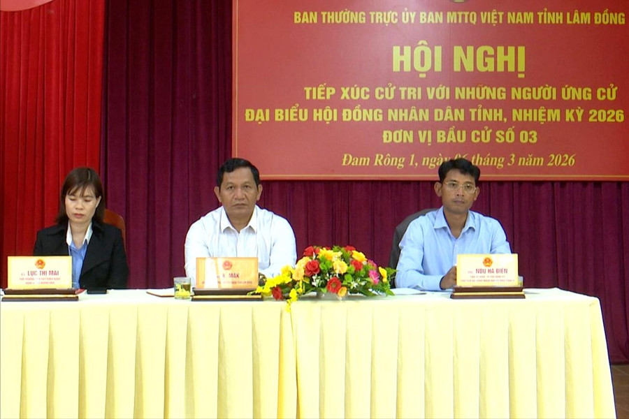 Cử tri Đam Rông 1 gửi gắm kỳ vọng đến các ứng cử viên HĐND tỉnh