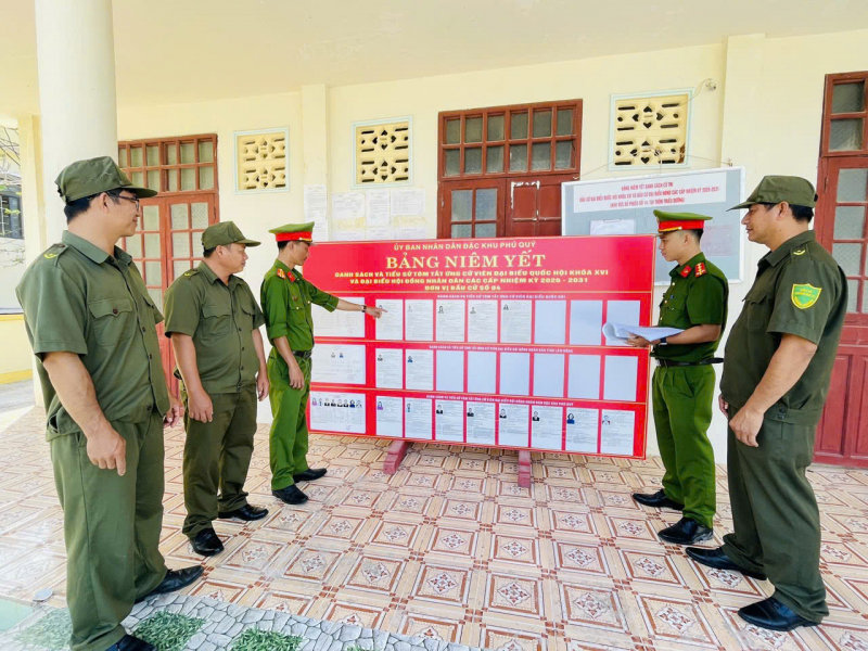 Đặc khu Phú Quý bảo đảm an ninh, an toàn cho ngày hội lớn