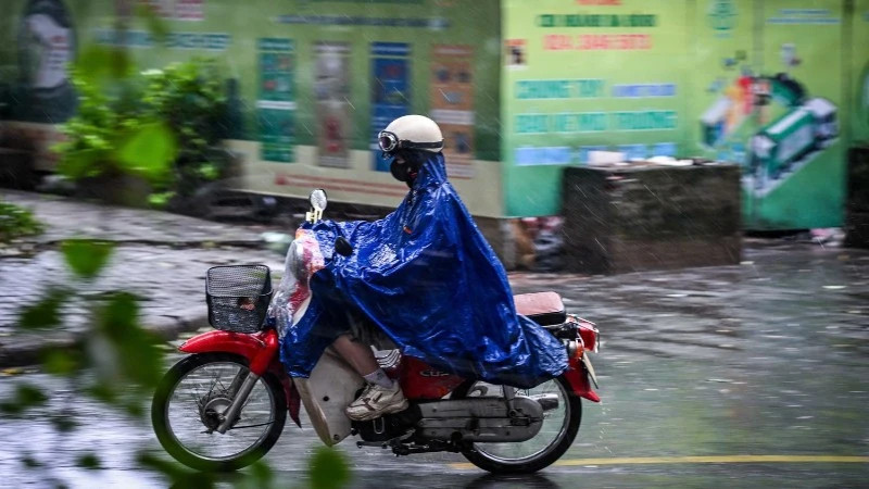 Thời tiết ngày 6/3: Mưa dông trên cả nước, Trung Bộ và Nam Bộ mưa to vào chiều tối