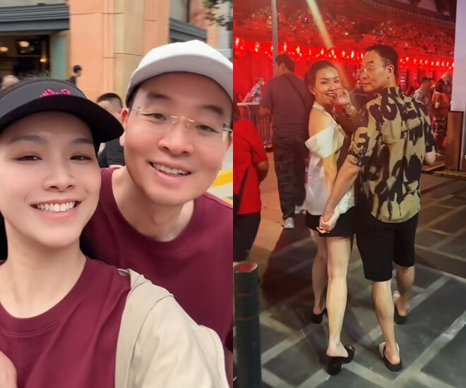 Hoa hậu Thùy Lâm khoe tổ ấm tại Singapore: Hai con gây sốt với chiều cao ấn tượng