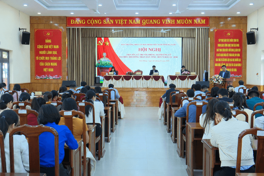 Các ứng cử viên HĐND tỉnh Lâm Đồng tiếp xúc cử tri Đơn vị bầu cử số 3