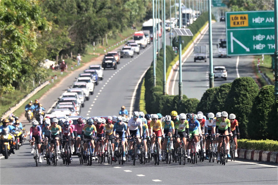 Chặng 5 Cuộc đua xe đạp nữ quốc tế Biwase Tour of Vietnam 2026