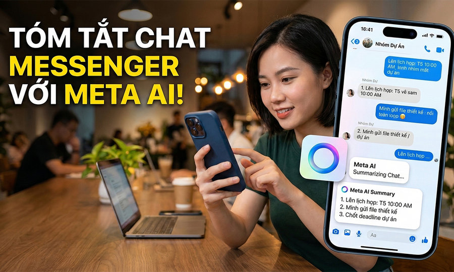 Mẹo tóm tắt tin nhắn Messenger bằng Meta AI cực nhanh giúp tiết kiệm thời gian