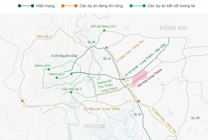 Bộ trưởng Xây dựng đề xuất mở rộng trục TP.HCM - Long Thành lên 12 làn xe