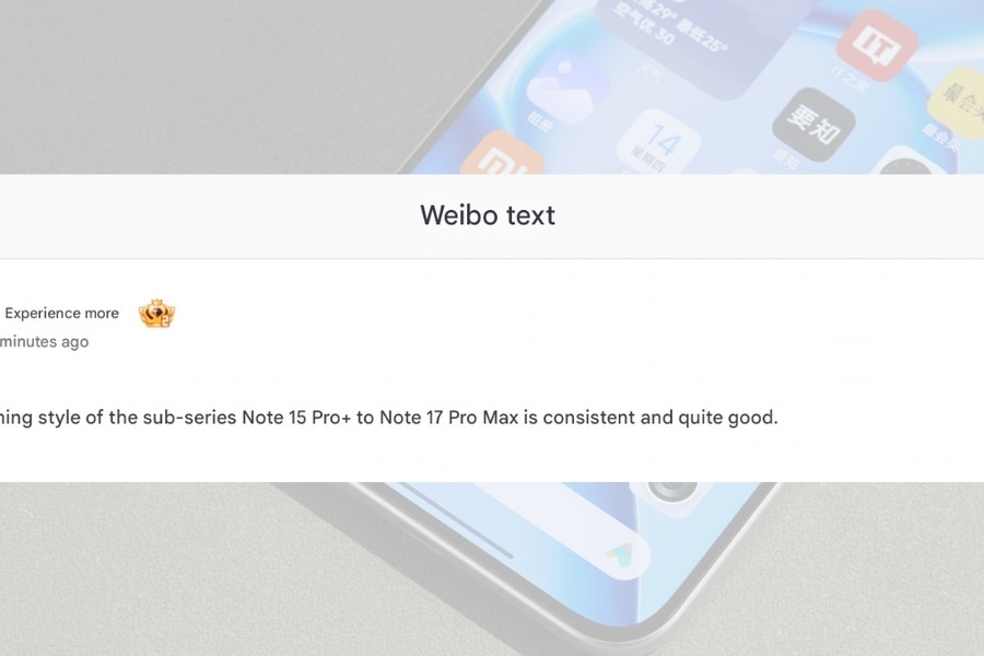 Xiaomi khai tử tên gọi Pro Plus và đổi thành Redmi Note 17 Pro Max để đối đầu flagship