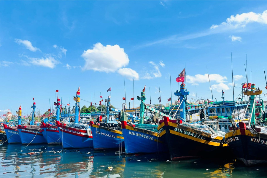 Nhiều tàu thuyền ở Lâm Đồng nằm bờ vì giá xăng dầu tăng cao