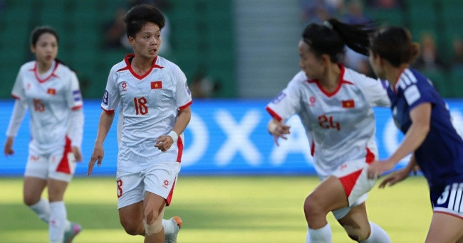 Tuyển nữ Việt Nam chia tay Asian Cup 2026 sau thất bại 0-4 trước Nhật Bản