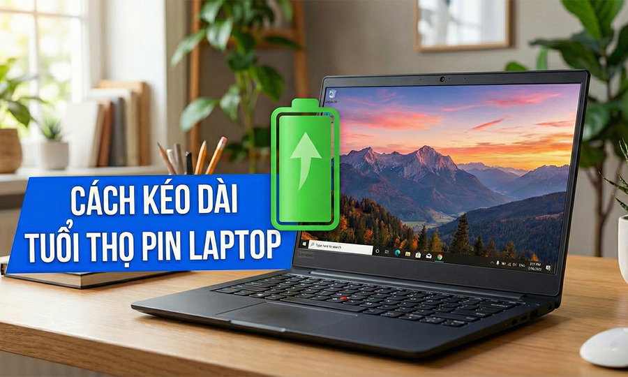 5 mẹo kéo dài tuổi thọ pin laptop cực đơn giản giúp máy bền bỉ hơn