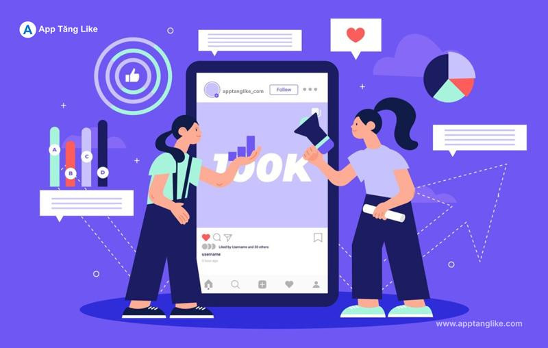 Giải pháp tăng fl, buff follow Instagram hiệu quả nhanh tại Apptanglike.com