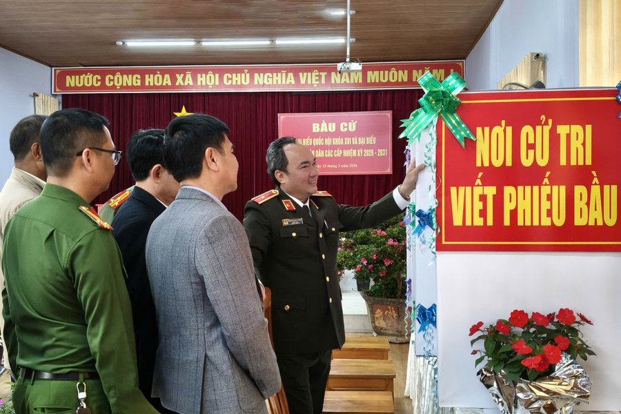Bảo đảm an ninh, an toàn cho ngày bầu cử 15/3